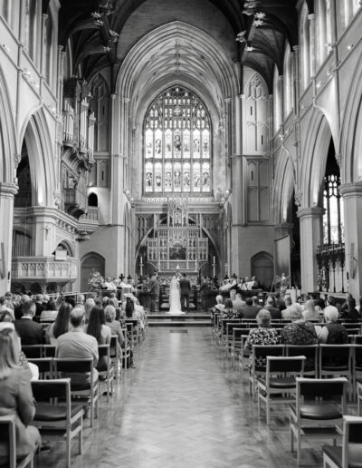 Classic wedding at a Beautiful church in portsmouth